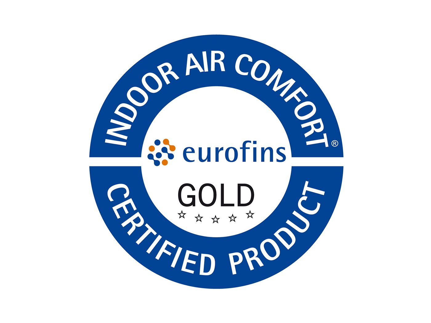 Eurofins indoor air comfort gold