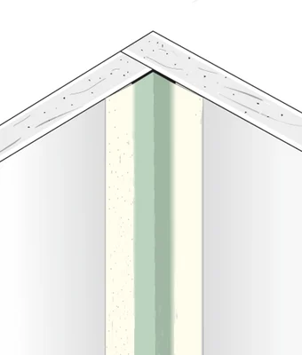 Knauf - Rohový profil Las Vegas 90° - KNAUF ROHOVÝ PROFIL LAS VEGAS 90°
