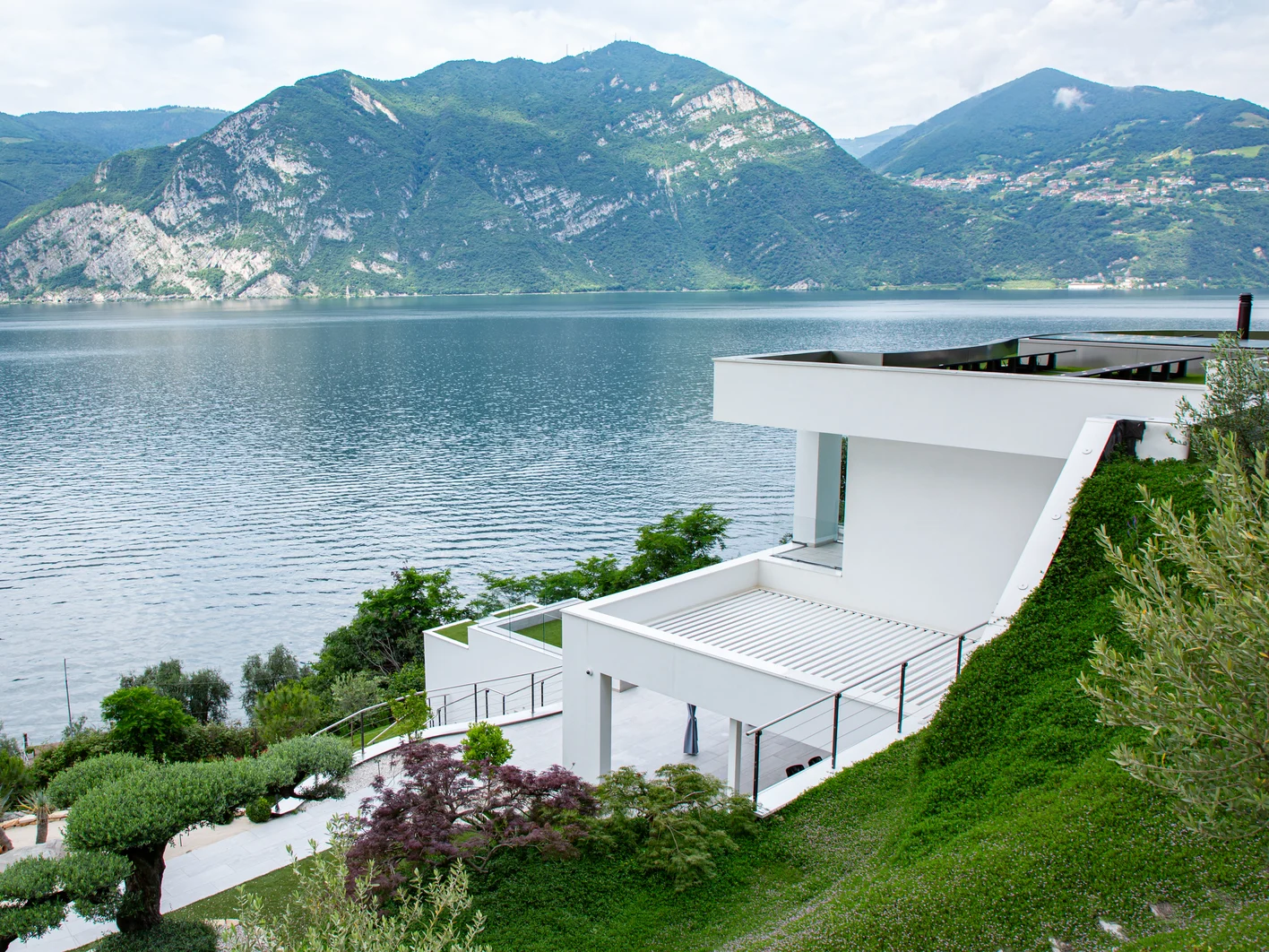 Villa sul lago di Iseo lavori finiti 10