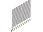 Knauf - Sokkel vandnæseprofil PVC med net