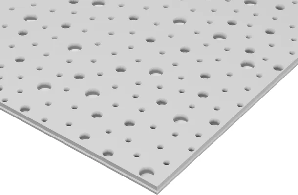 Knauf - Cleaneo Akustik UFF 10/16/22 R 12,5mm perforált építőlemez - CleaneoUFF101622R125_662029_101622R125x1200x2000mmweiß_00612618_01.jpg