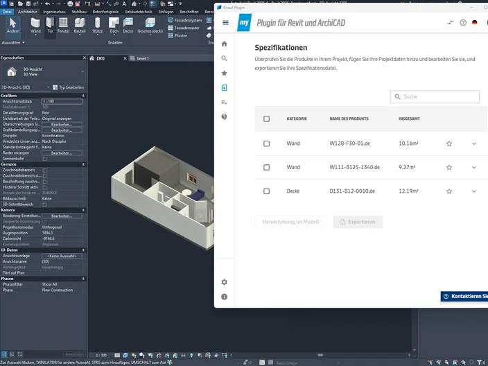 Systemfinder Plugin Realtime quantity calculation
