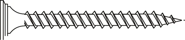 Knauf - Danoline plafondschroeven wit - Danoline Vis blanches WS - Danoline Witte schroeven WS