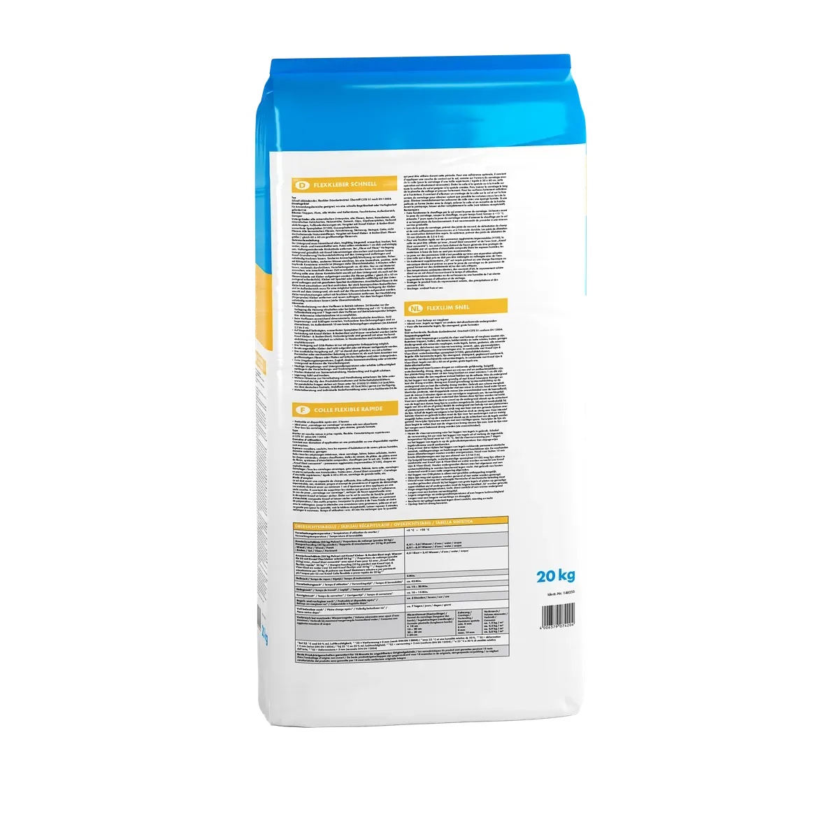 Knauf - Flexkleber schnell - 4006379074204_Flexkleber-Schnell_back_20kg