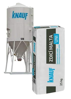 Knauf - Zdicí malta UNI - Zdicí malta Uni + silo