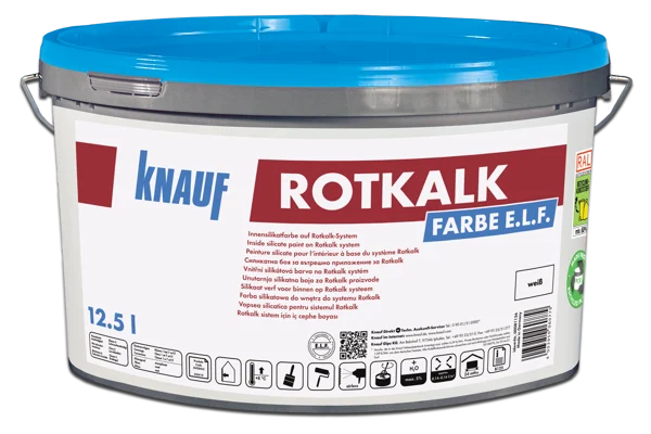 Knauf - Rotkalk Farbe E.L.F. - Rotkalk-Farbe-E.L.F. 12,5L