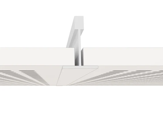 Knauf - Plaza Micro S15/24 - Plaza - Akustinė, segmentinė gipskartonio plokštė, skirta surenkamosioms luboms - 1