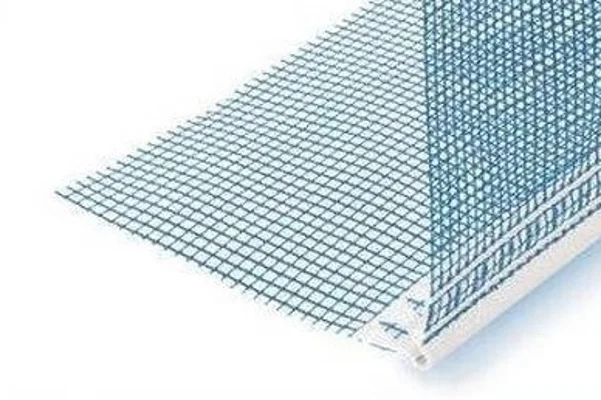 Knauf - Cornière d'angle en fibres de verre avec guide d'enduit - Cornière d'angle en fibres de verre avec guide d'enduit - Hoekprofiel in glasvezels met pleistergeleider