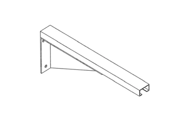 Knauf - MT280 Mensola di supporto top marmo - Mensola di Suppporto Marmo Accessori