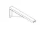 Knauf - MT280 Mensola di supporto top marmo - Mensola di Suppporto Marmo Accessori