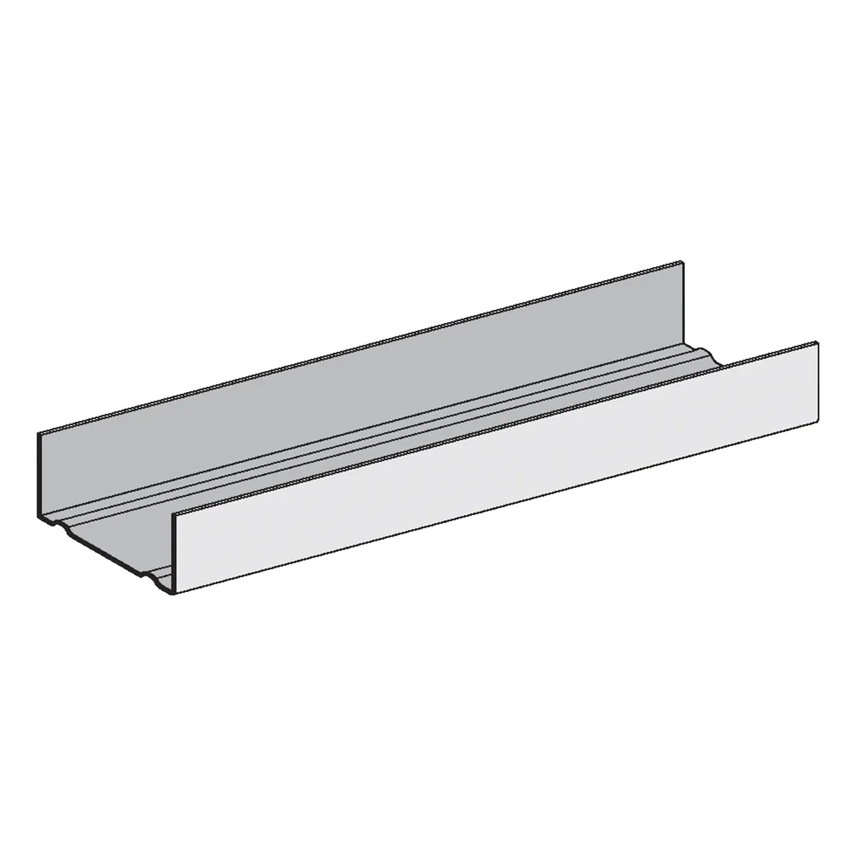 Knauf - Knauf MW 75/50/0,6 - Profilé UW