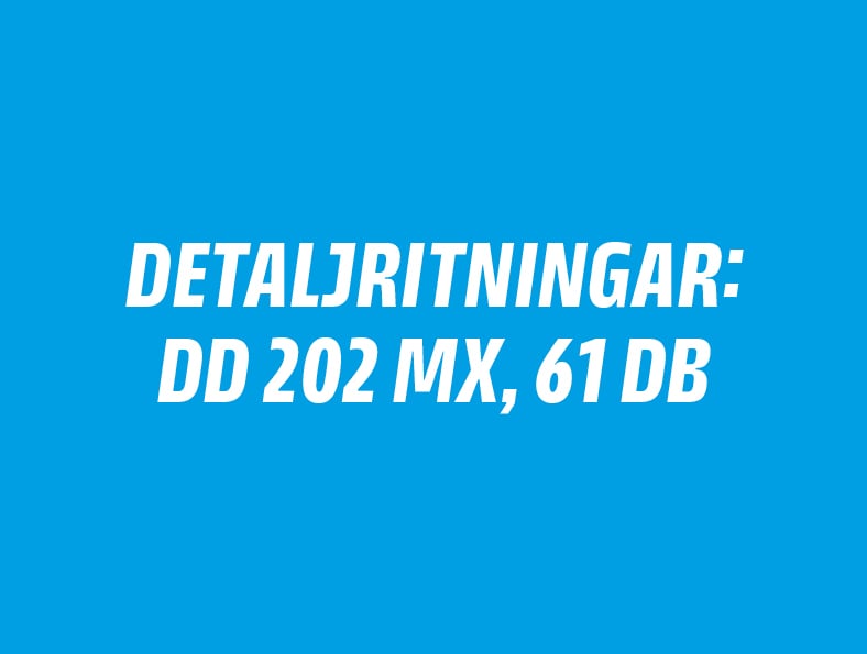 Knauf Sverige Detaljritningar Cards DD 202 Mx, 61 dB