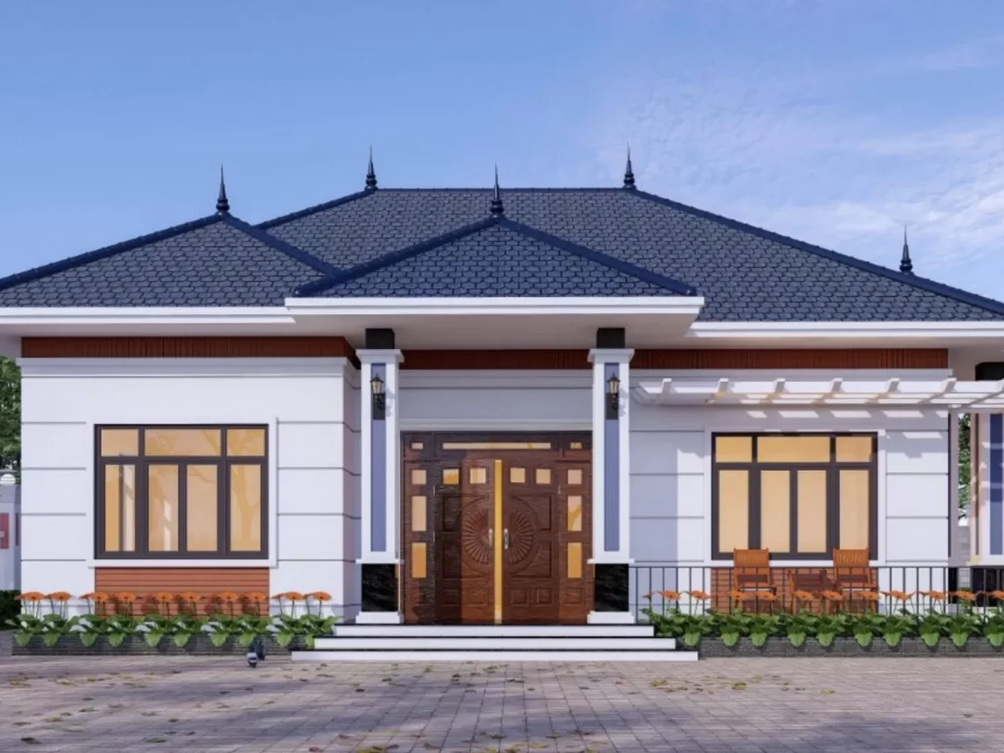 Nhà vườn cấp 4