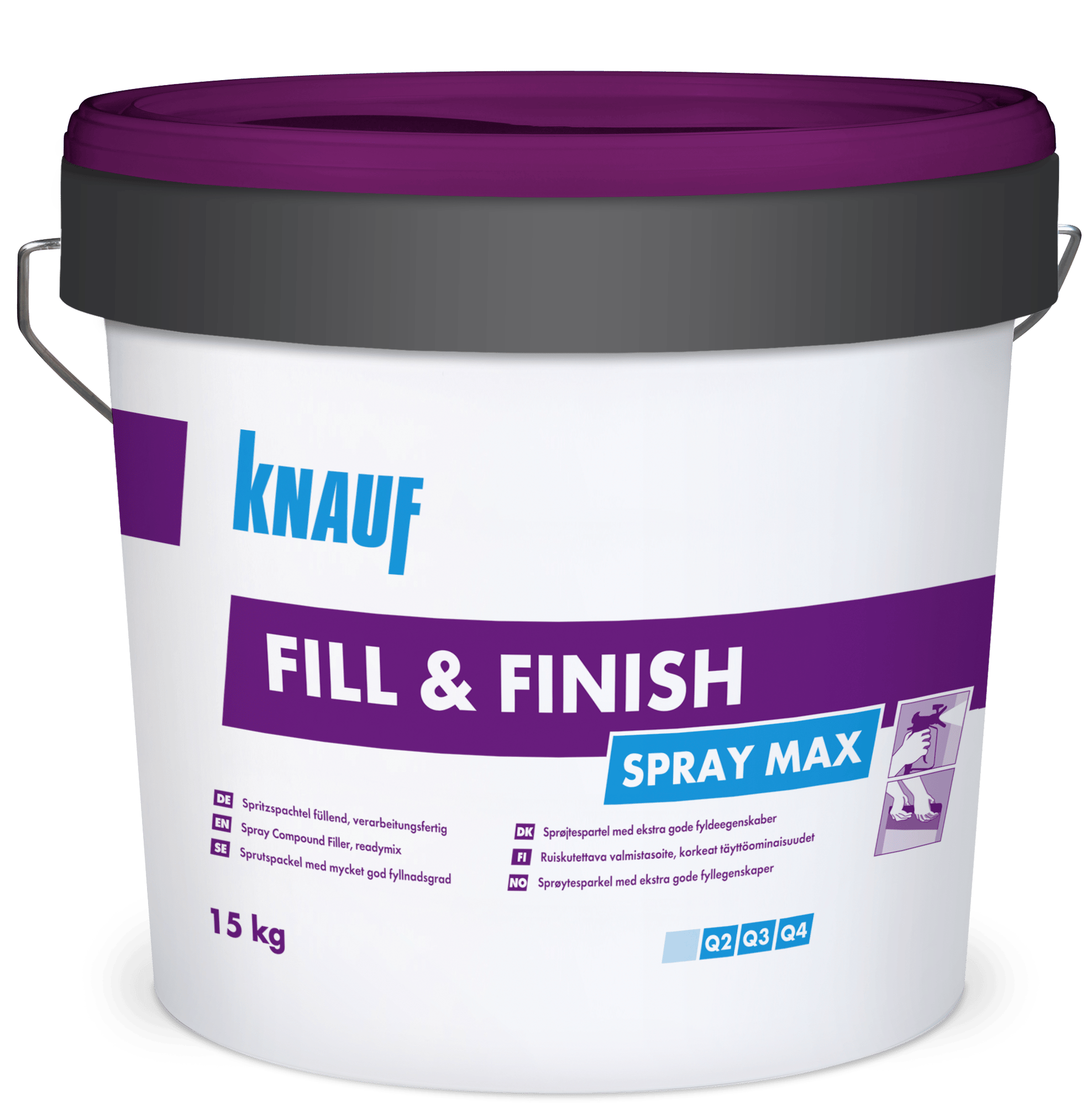 Fill Finish Spray Max Pail