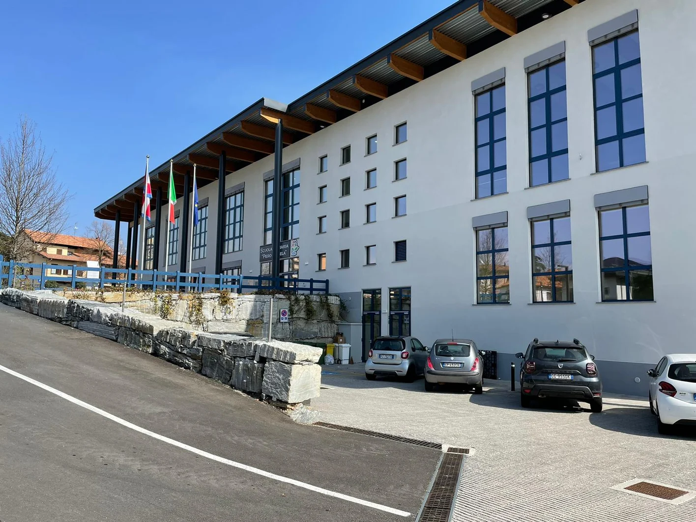 Scuola Comunale Piero Angela Novara lavori finiti 6