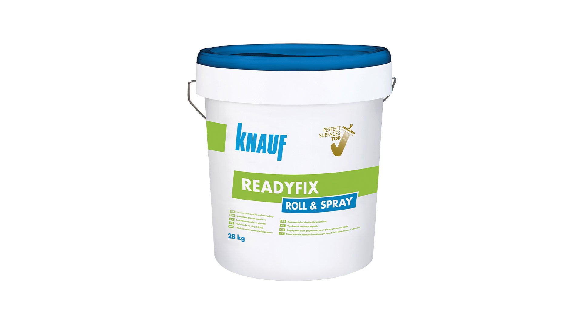 Readyfix Roll & Spray - Sienų ir lubų glaistas