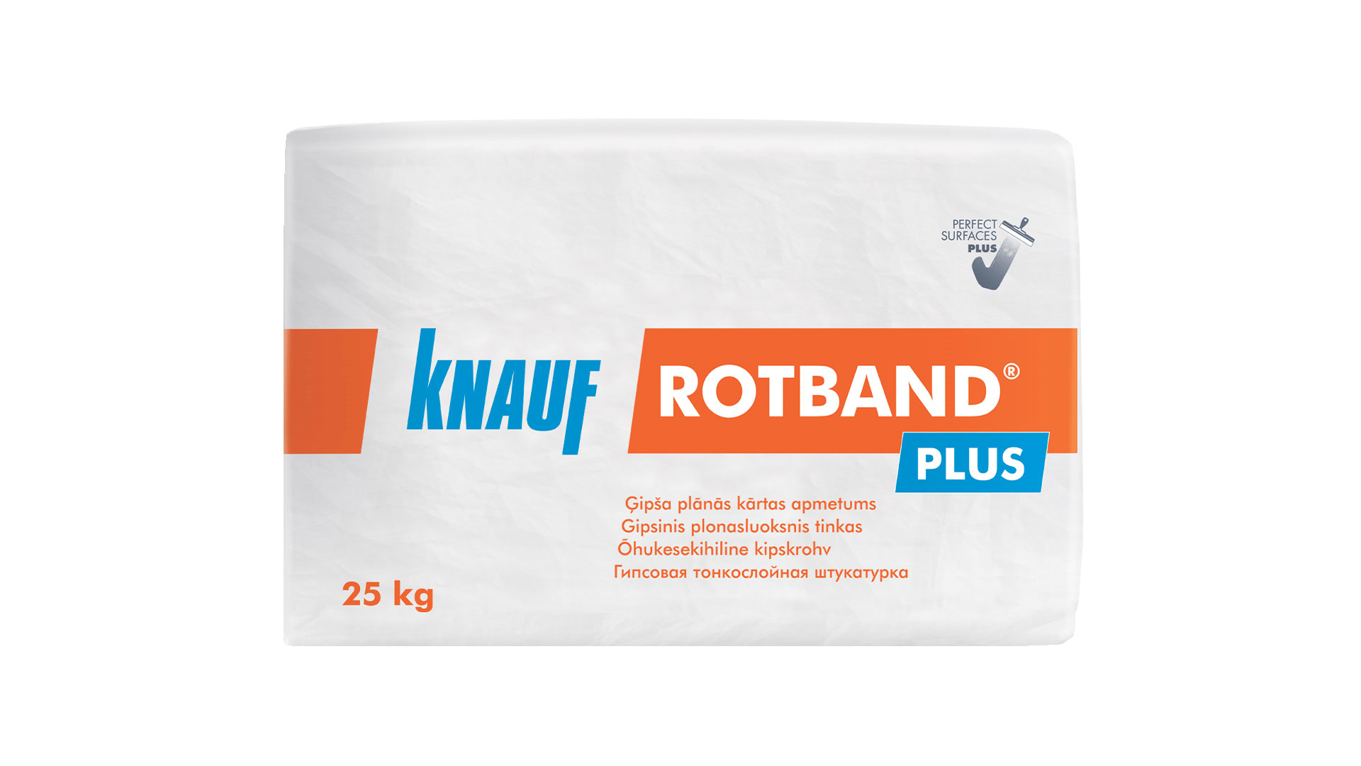 Rotband Plus - Plonasluoksnis gipsinis tinkas