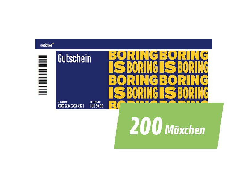 Mäxchen - OeTicket Gutschein 