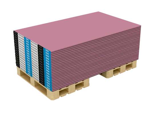 Knauf - Knauf Fire Resistant Gypsum Board - Fire Resistant Board 12.5 mm