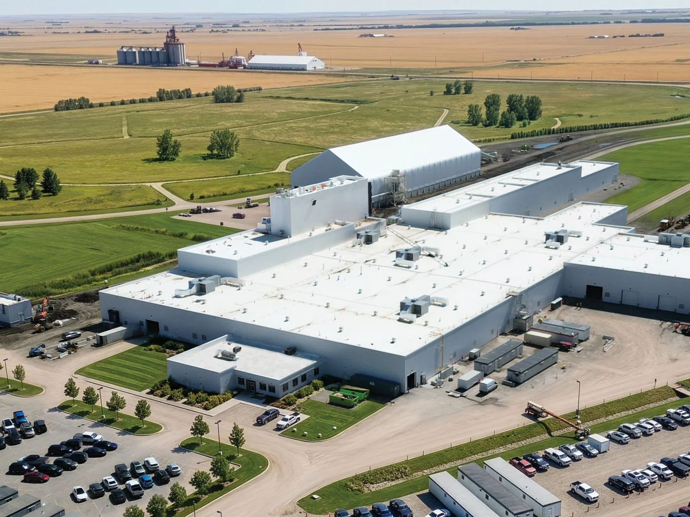 New wallboard plant in Wheatland/Canada