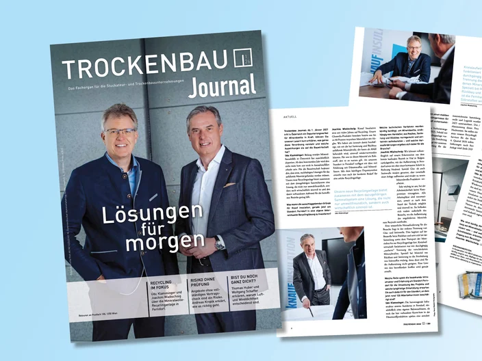 Trockenbaujournal Coverstory, Realisierung der neuen Recyclinganlage in Ferndorf