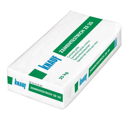 Knauf - Zementestrich ZE 20 - ZE_20_25kg_RGB