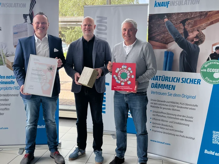 Manfred Posch, Markus Mente, Peter Kampelmüller, Knauf Insulation