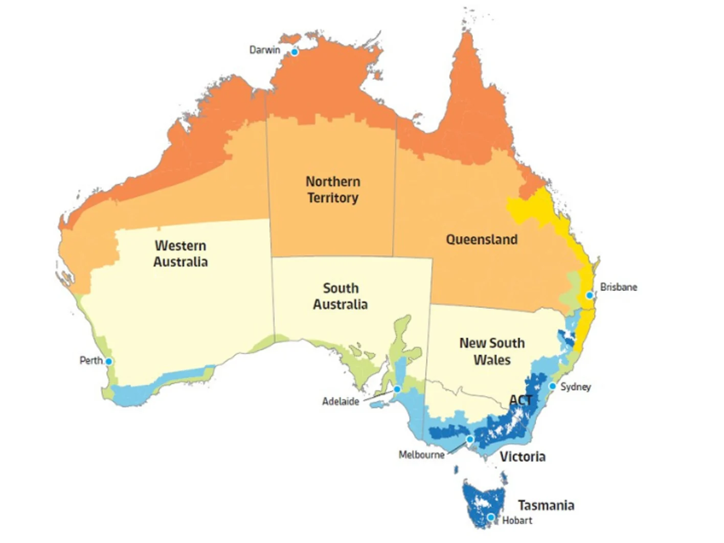 Australian-Climate-Zones