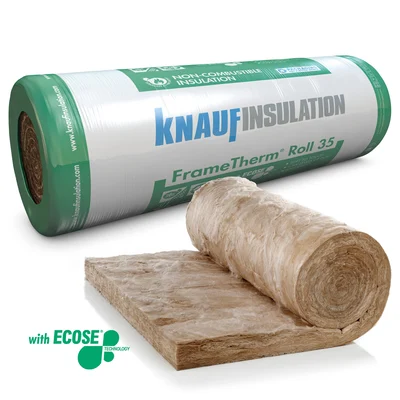Knauf - FrameTherm® Roll 35 - Knauf-Insulation-FrameTherm-Roll-35-Image-UK