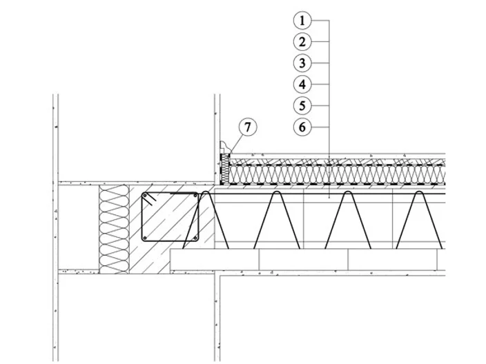 Podlaha CAD detail