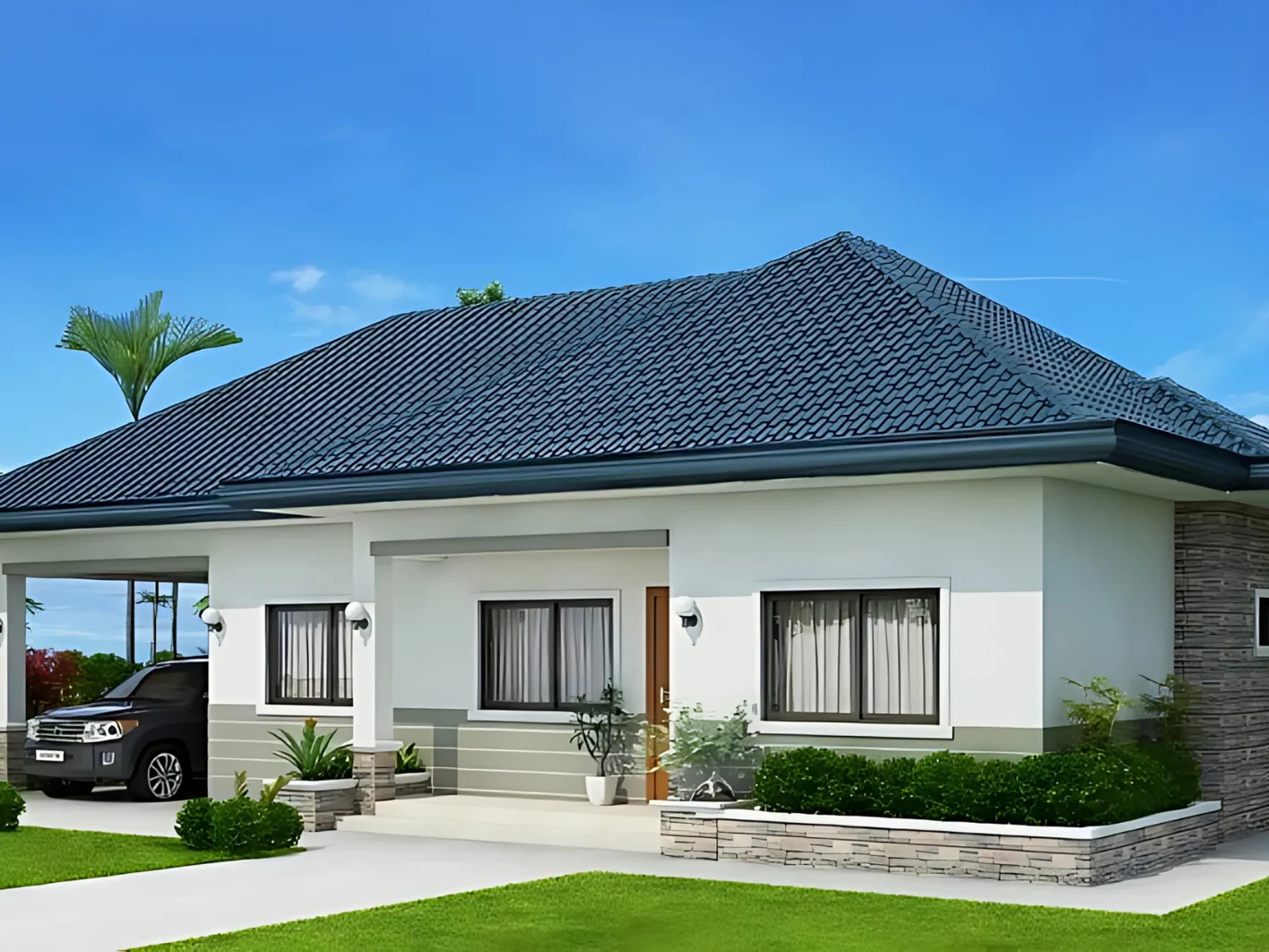 Nhà vườn cấp 4