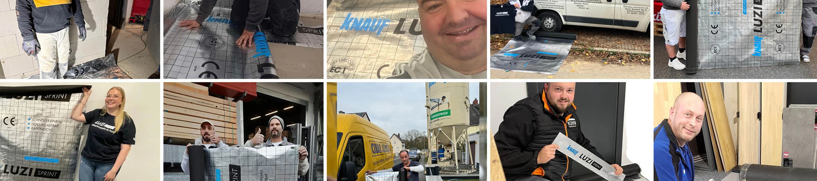 Luzi Collage Kunden Gewinnspiel