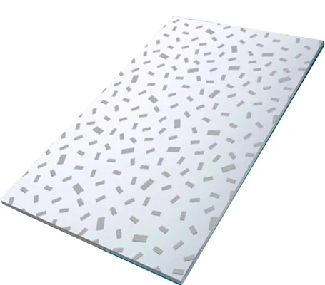 Knauf - Chapa de Drywall Cleaneo Retangular Aleatório - Knauf Drywall Chapa Cleaneo Retangular Aleatorio
