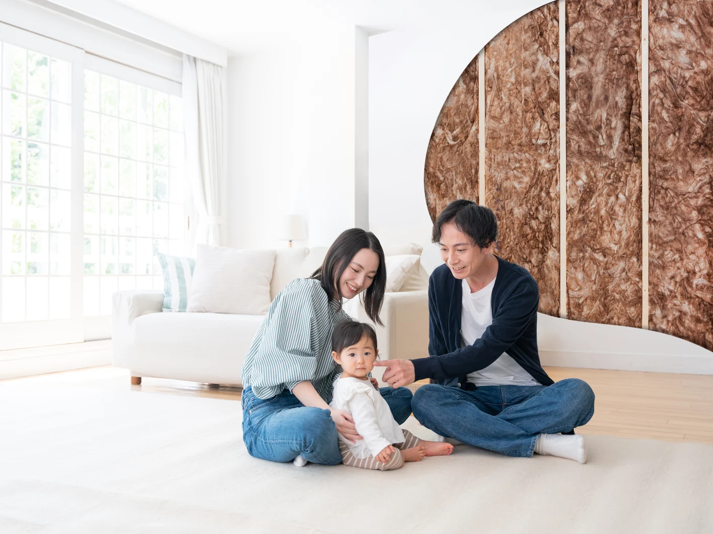 Japanese family cutaway