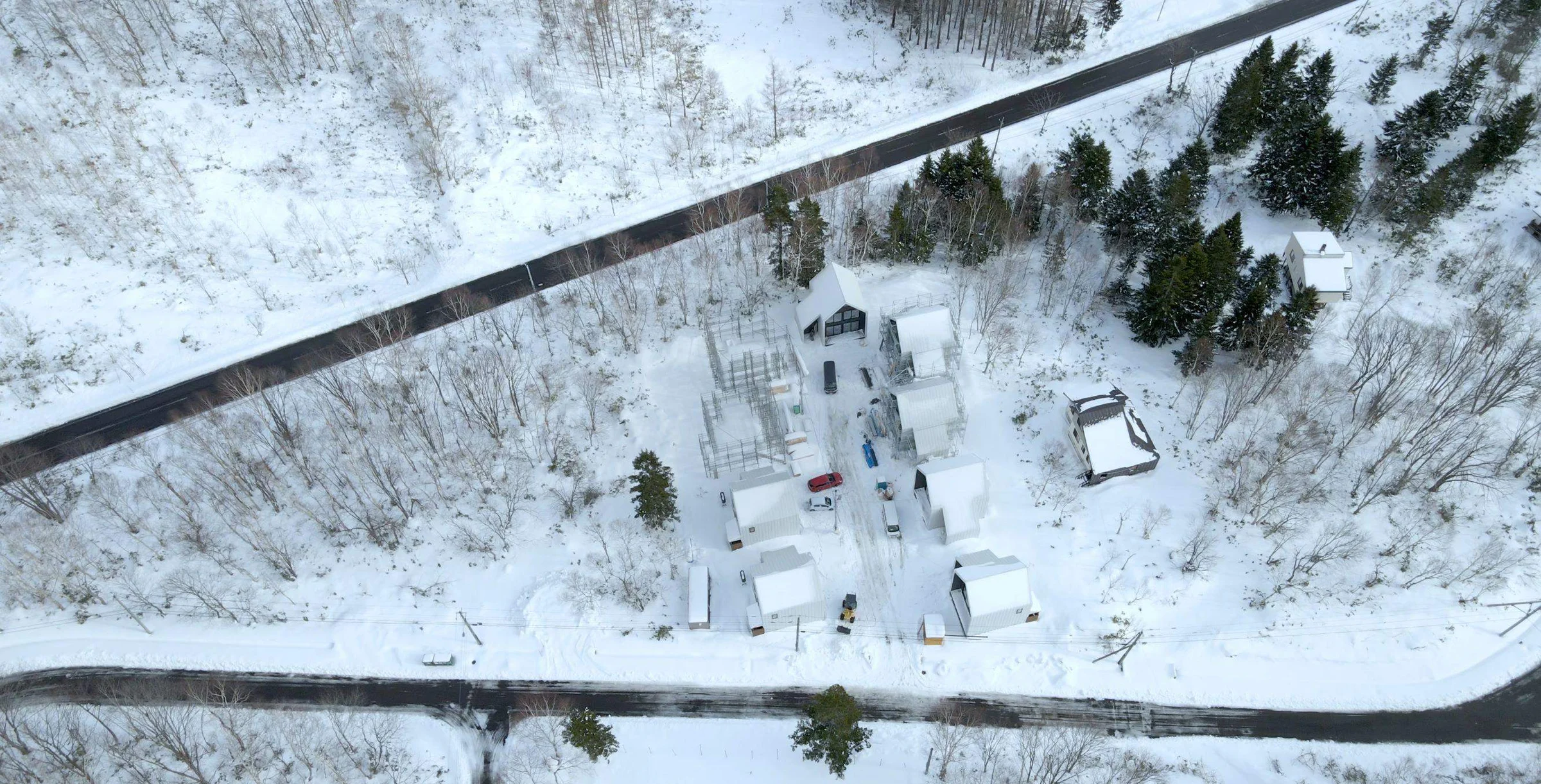 Neubau eines Wohnhauses - Niseko, Japan