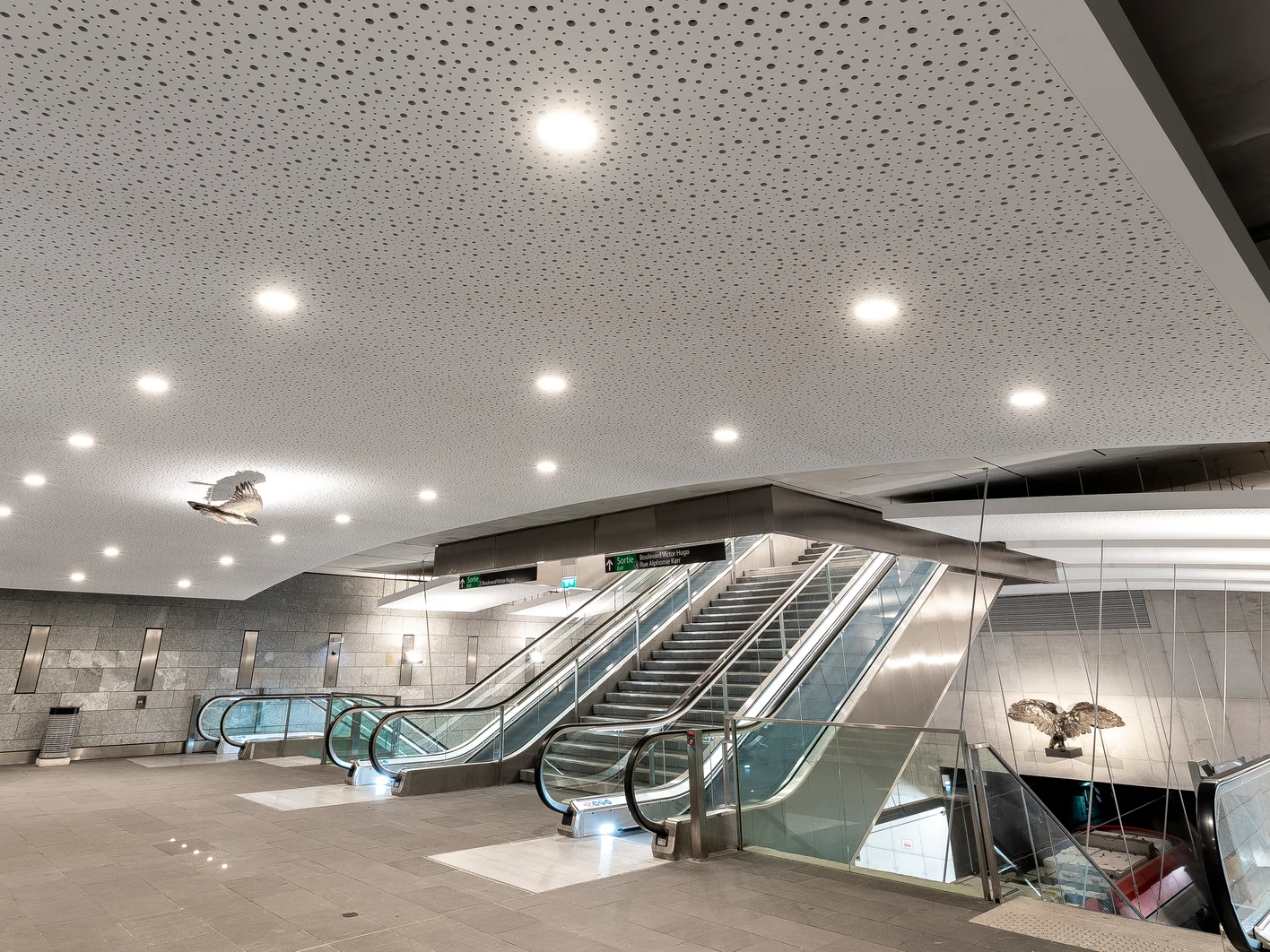 GARE DE TRAMWAY SOUTERRAINE - NICE