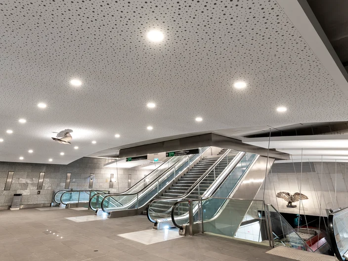 GARE DE TRAMWAY SOUTERRAINE - NICE