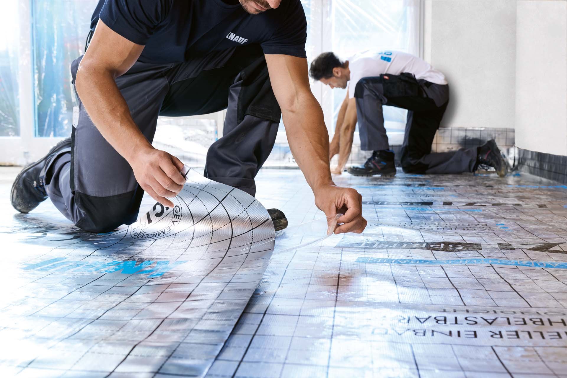 Knauf LUZI SPRINT Verarbeitungs-Shooting-Retuschiert