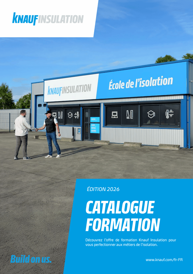 Cover - Catalogue formation 2026 - Knauf Insulation