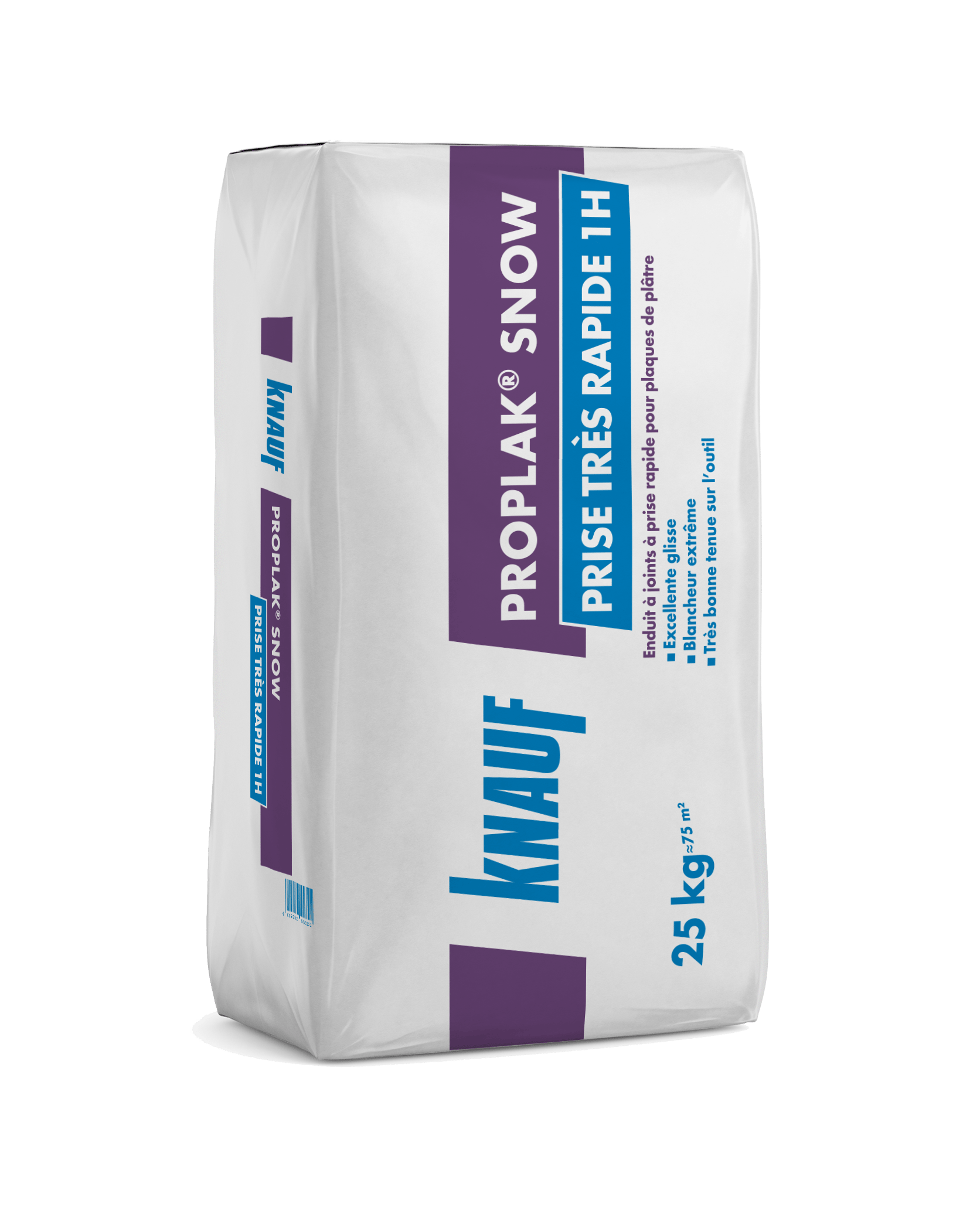 enduit en poudre proplak snow prise rapide 1h