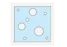 Knauf - Cleaneo 12,5 mm Nejednolika perforacija plus R - Cleaneo 12,5 mm nejednolika perforacija plus R 8/15/20 R, U.P. 9,9%, SK rub