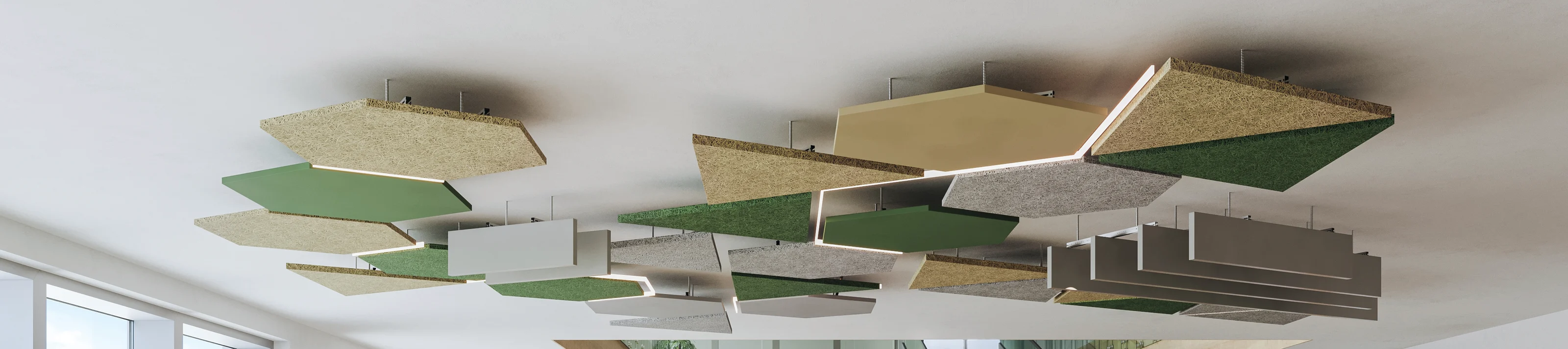 RSC Knauf Ceiling Solutions OPEN-PLENUM Grouping-System HQ