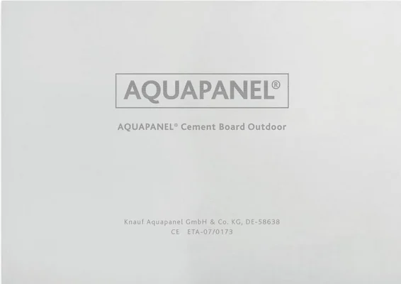 Knauf - Tấm xi măng AQUAPANEL - AQUAPANEL