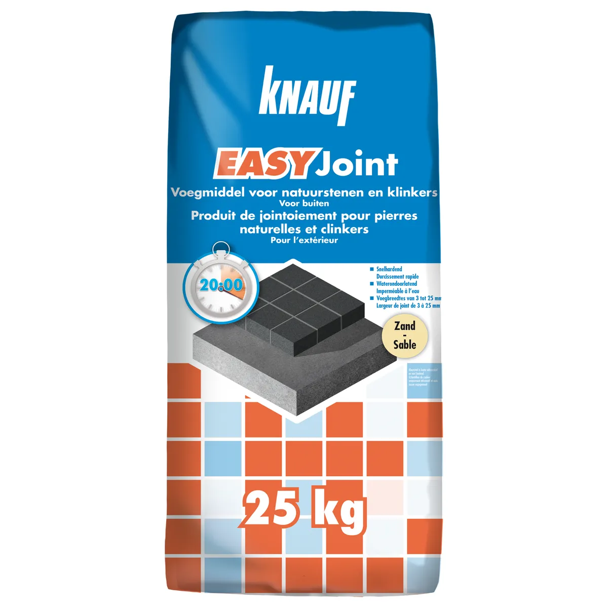Knauf - EasyJoint - EasyJoint sable 25kg_PACK-PROD_C1N1