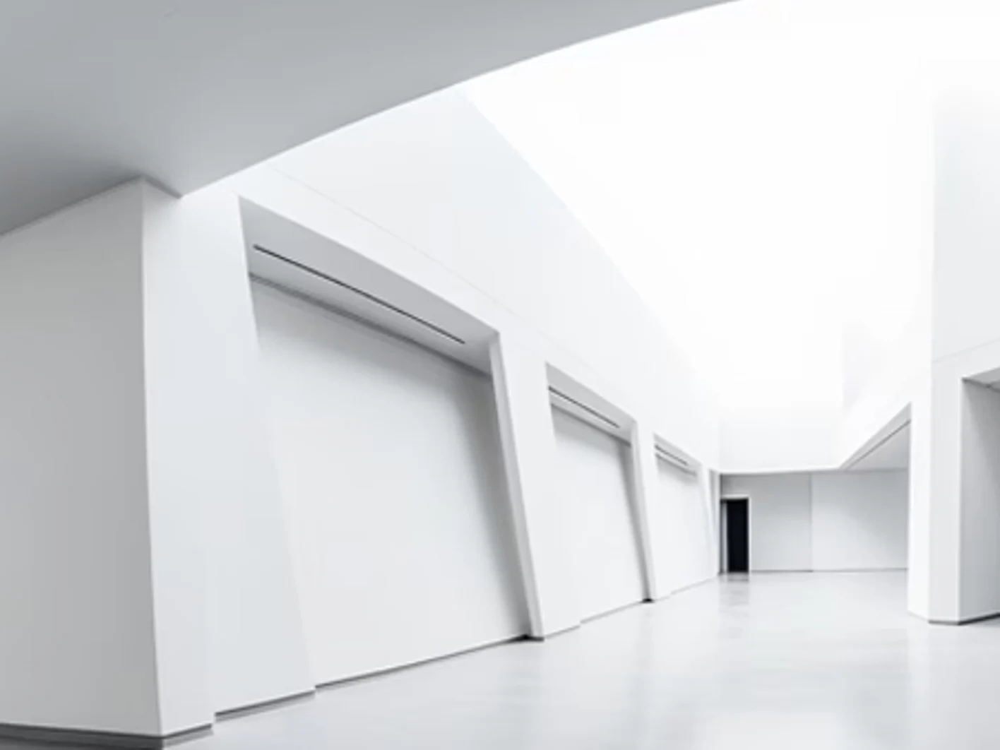 Finitura delle superfici interne con punto di bianco uniforme