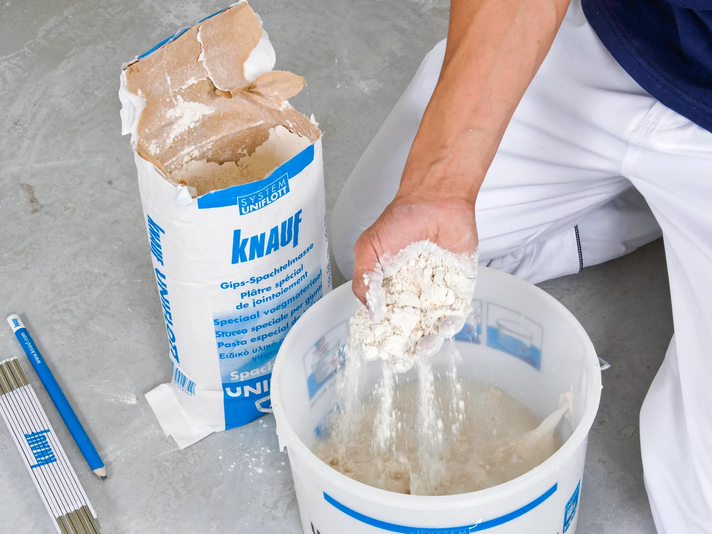 Tarpbutine garso izoliacija - Pirmo sluoksnio siūlių glaistymas - 1