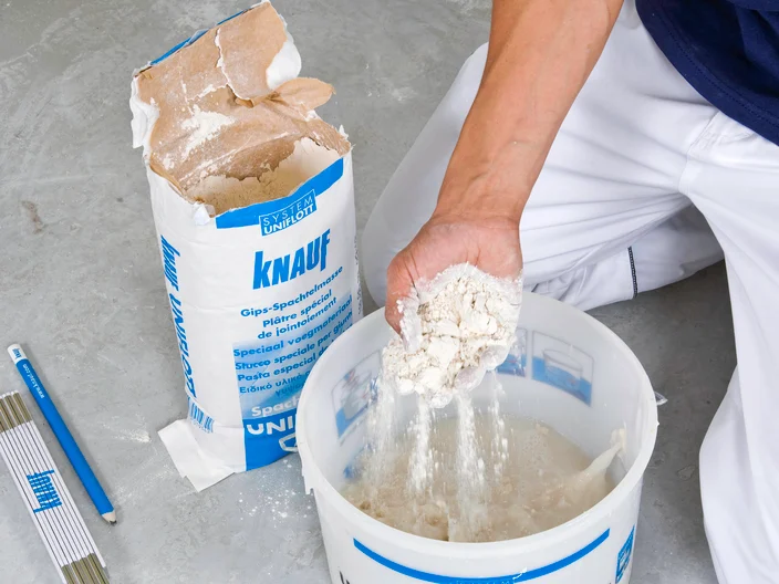 Tarpbutine garso izoliacija - Pirmo sluoksnio siūlių glaistymas - 1