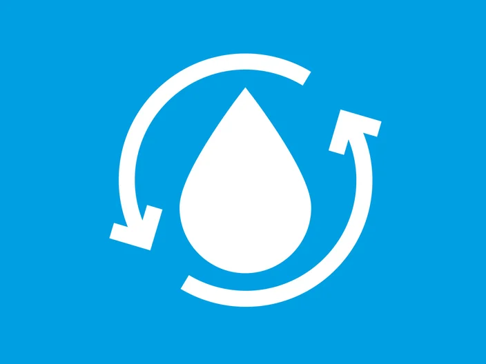 Blue Water Reuse Icon