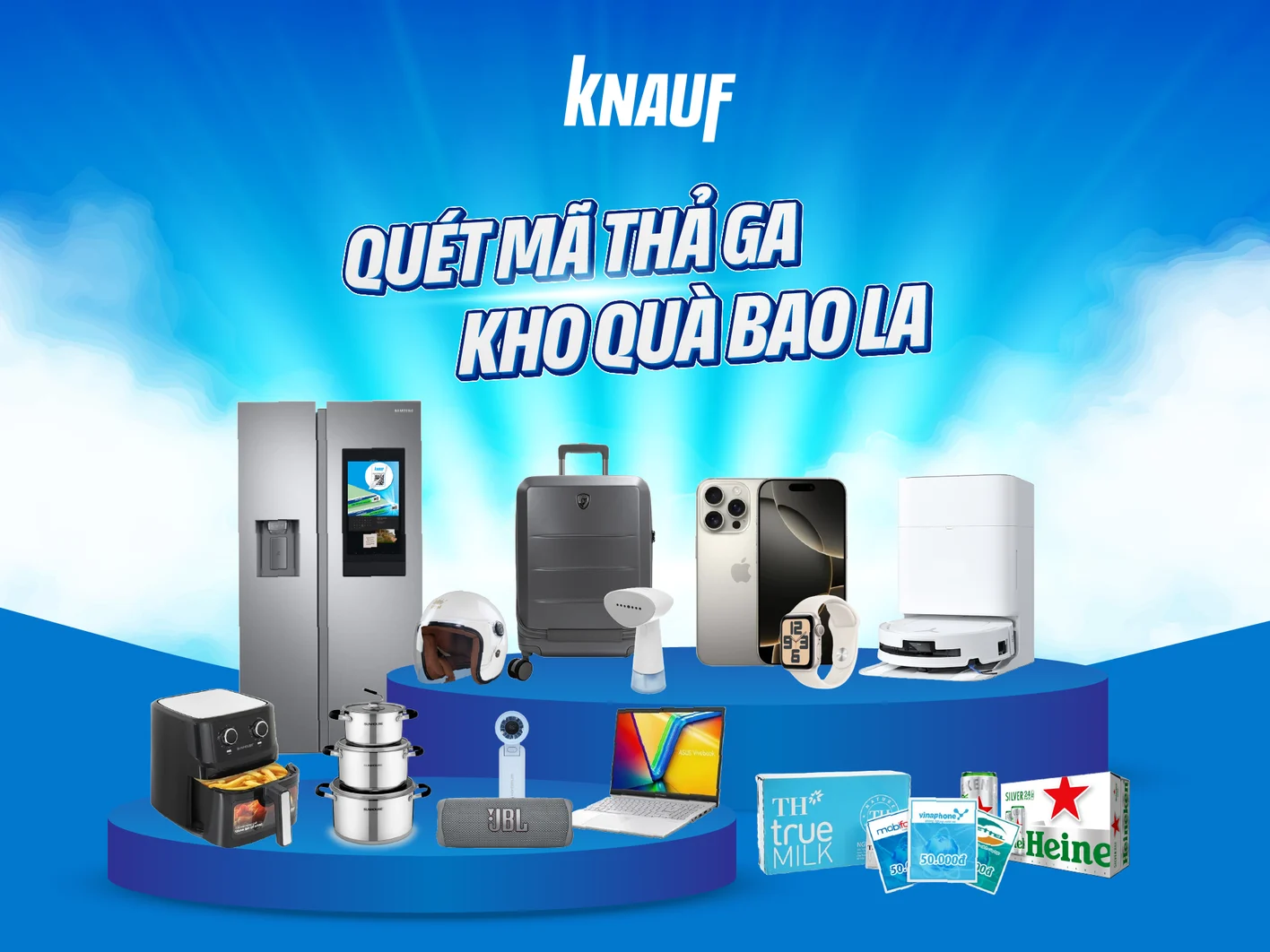 Quét mã QR - Nhận quà thả ga