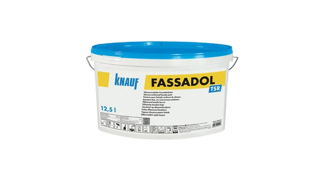 Knauf - Fassadol TSR - Fassadol TSR - Šviesą atspindintys fasadiniai dažai, sustiprinti siloksanu